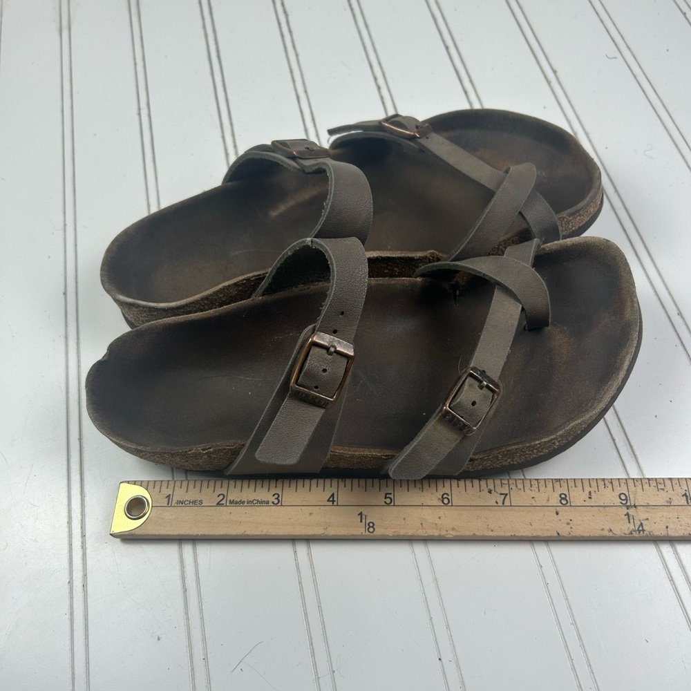 Birkenstock Mayari Regular Wide Sandal’s Women’s Size 8, SEE MEASUREMENT - Picture 4 of 9
